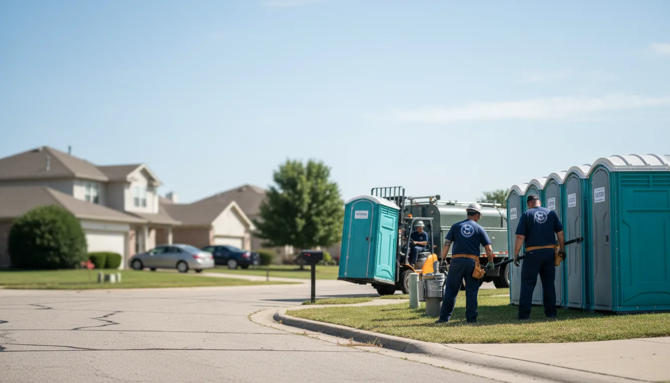 Porta Potty Rental in Milford, IL near me